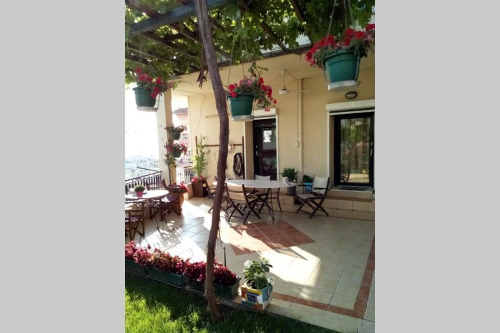 Με Συμπάθεια-With Sympathy - Private Parking Apartman Kavála Kültér fotó